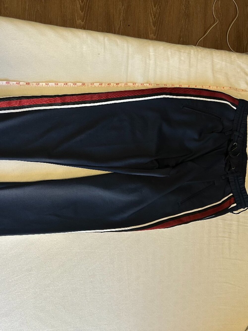Jack & Jones Navy Side Stripe Track Pants Size S